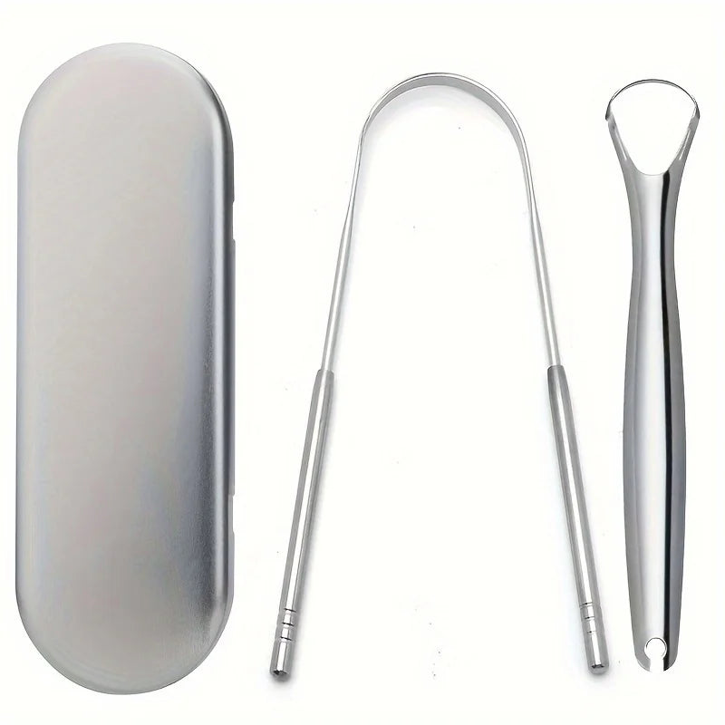 Stainless Steel Tongue Scraper